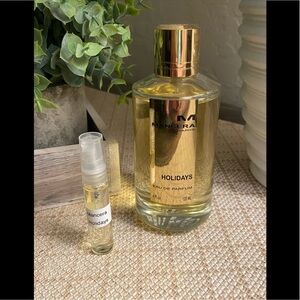 Mancera Holidays 10ml decant